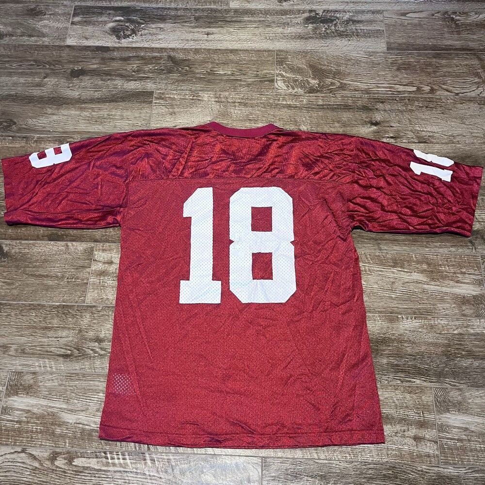 Vtg Nike Team OU Jersey L NCAA Oklahoma Sooners Football National Championship - Picture 9 of 9